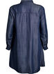 Robe courte en lyocell denim avec pressions, Bleu, Packshot image number 1