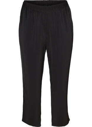 Pantalon ample avec poches, Black, Packshot image number 0