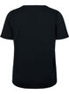 FLASH - 2-pack t-shirt met motief, Black/Port Royale , Packshot image number 2