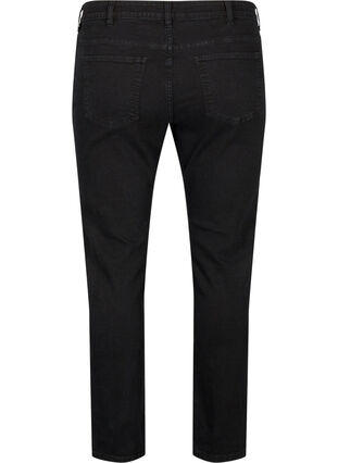 Emily jeans avec taille régulière et coupe slim, Black, Packshot image number 1