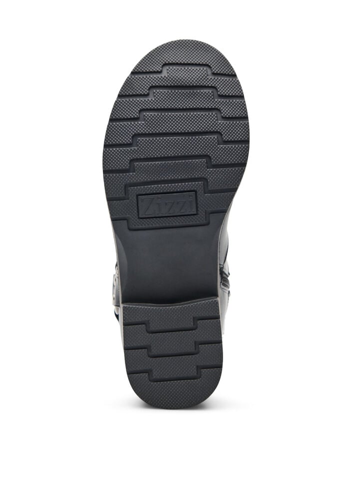 Bottine motarde, Noir, Packshot image number 4