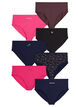 7-pack slip met normale taille, Roze, Packshot image number 0