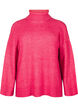 Gebreide blouse met col, Virtual Pink Mel., Packshot image number 0