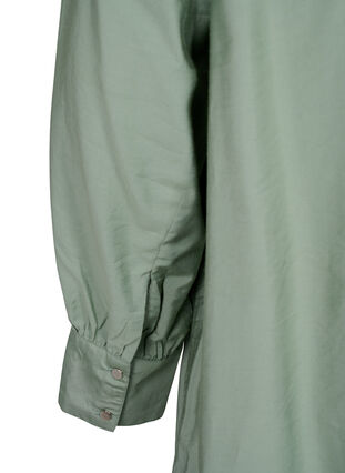 Robe chemise en viscose avec volants, Green Bay, Packshot image number 3