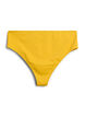 Bikini brésilien avec taille régulière, Jaune, Packshot image number 1