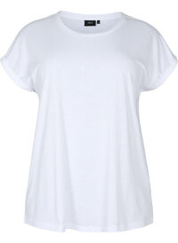 T-shirt à manches courtes en coton mélangé