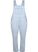 Gestreepte denim overall, Blauw, Packshot image number 0