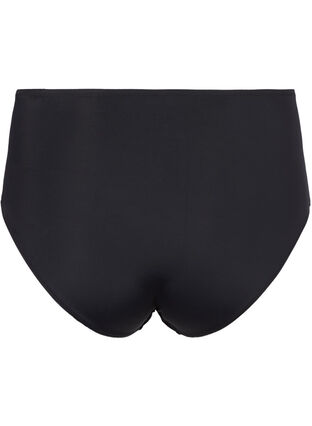 Bas de bikini taille haute, Black, Packshot image number 1