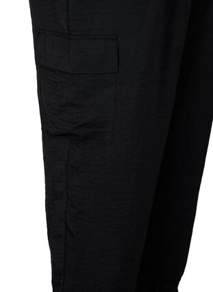 Pantalon à poches cargo, Black, Packshot image number 3