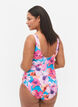 Badpak met print, Pink Flower, Model image number 1