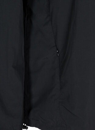 Veste de sport avec capuche et fermeture éclair, Black, Packshot image number 3