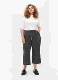 Pantalon ample avec longueur 7/8, Navy Blazer Stripe, Model