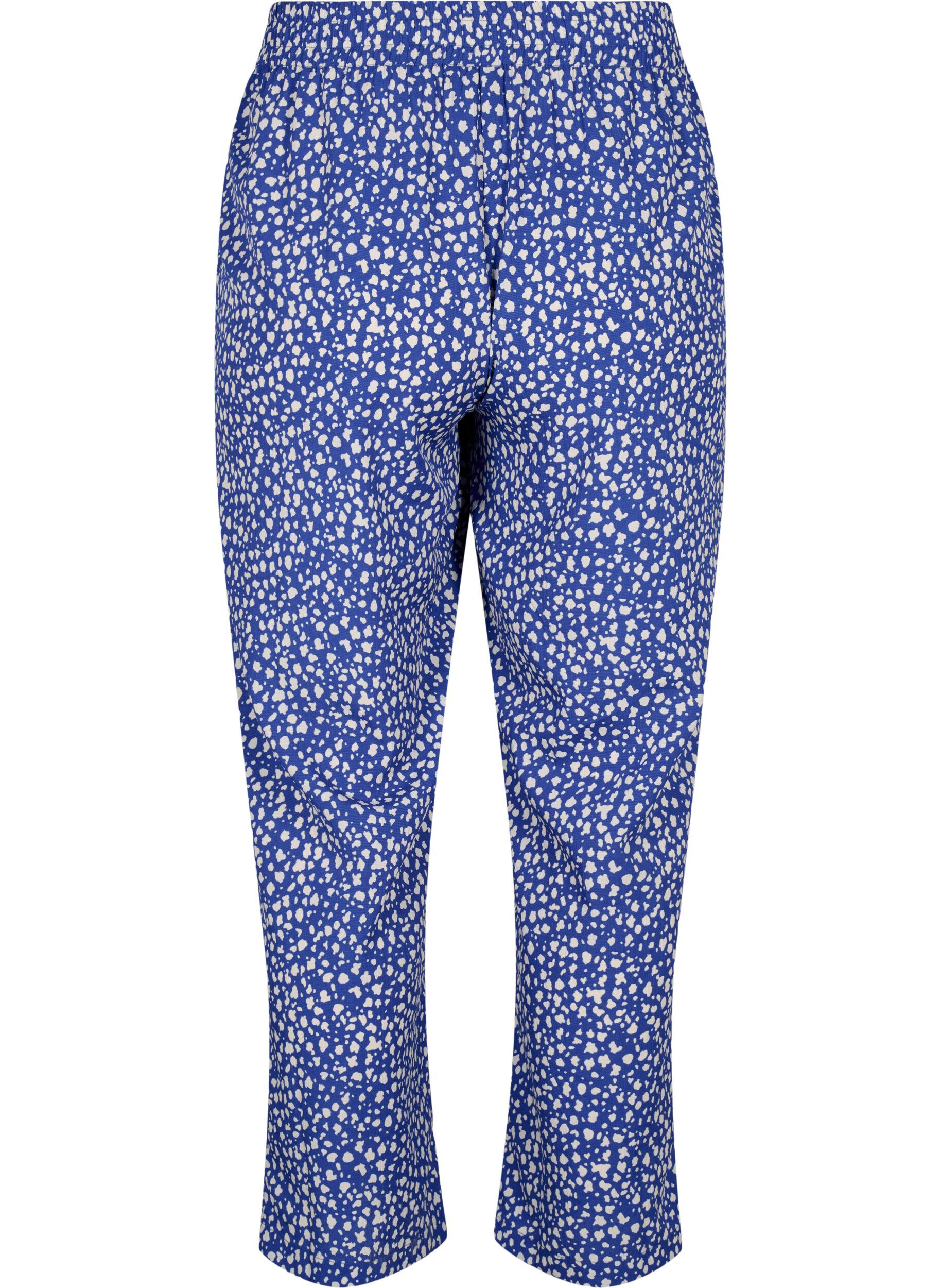 ZizziFLASH - Broek met print en zakken, Surf the web Dot, Packshot image number 1