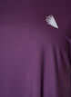 Lang workout T-shirt, Paars, Packshot image number 2