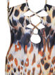 Badpak met print en afneembare bandjes, Abstract Leopard, Packshot image number 2