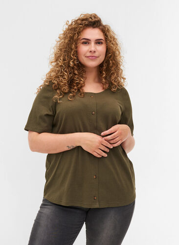 T-shirt, Ivy Green , Model image number 0