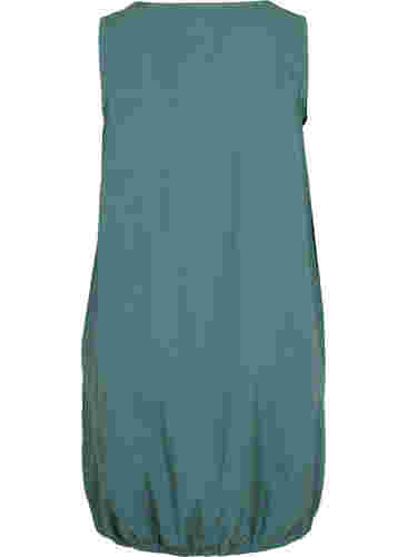 Mouwloze katoenen jurk, Sea Pine, Packshot image number 1