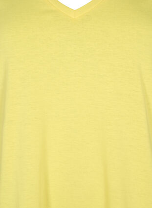 T-shirt à manches courtes avec col en V, Illuminating, Packshot image number 2