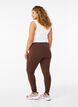 Katoenen legging met voering, Bruin, Model image number 1