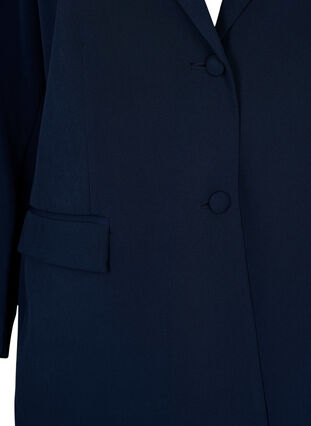 Klassieke blazer met knoopsluiting, Navy Blazer, Packshot image number 2