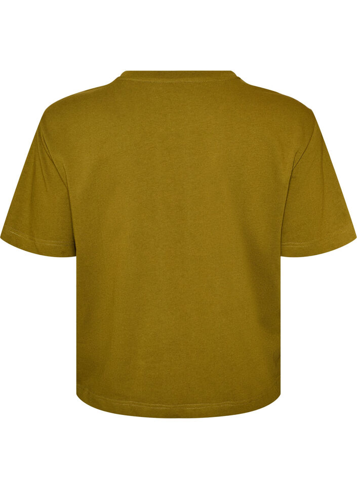 T-shirt coupe boxy en coton, 2262, Packshot image number 1