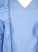 Blouse met ruffels en veters, Blauw, Packshot image number 2