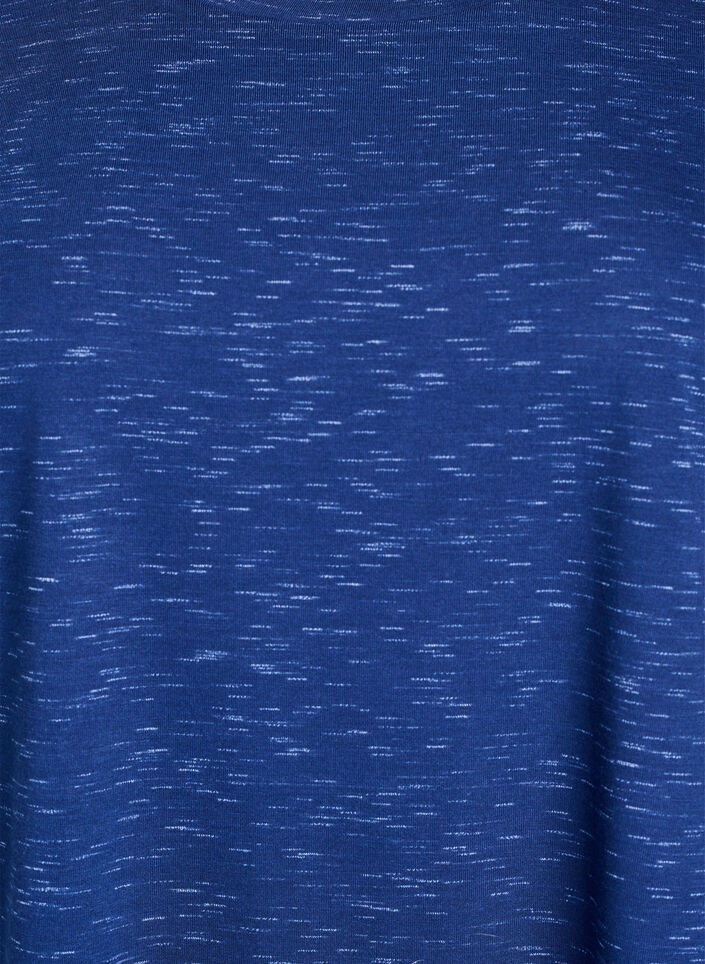 Los workout T-shirt met korte mouwen, Blauw, Packshot image number 2