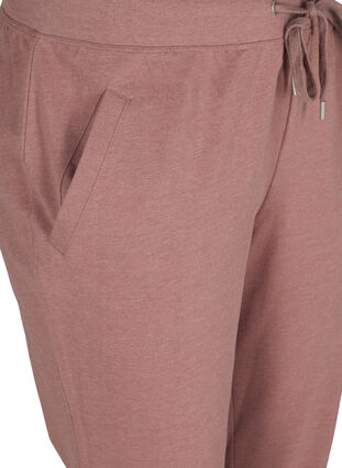 Pantalon de jogging avec poches, Rose Taupe Melange, Packshot image number 2
