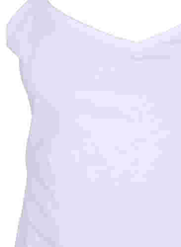 Lot de 2 hauts basiques en coton, Blush/Bright White, Packshot image number 3