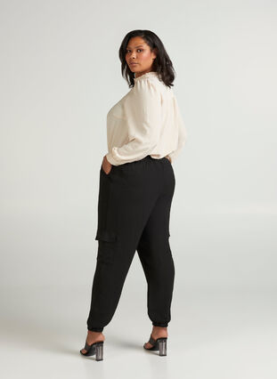 Pantalon, Black, Model image number 0