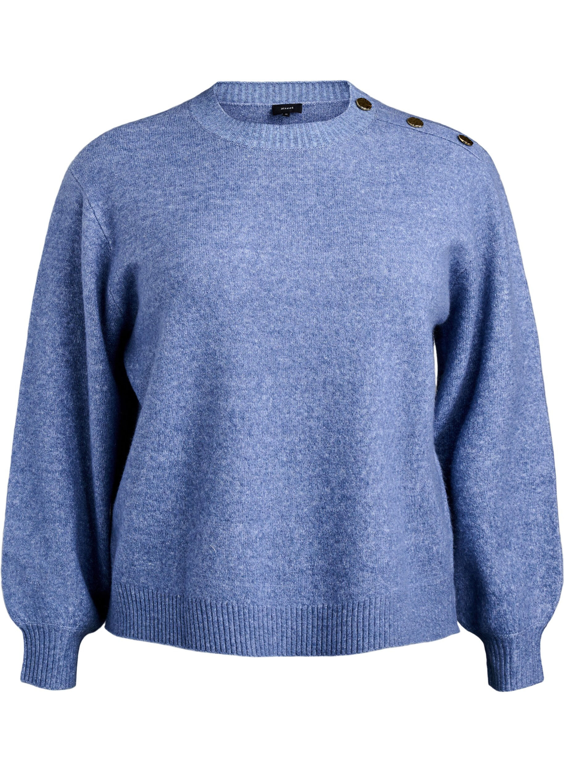 Breisel blouse met knoopdetail