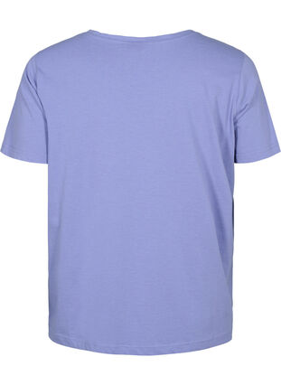 T-shirt à manches courtes avec col en V, Lavender Viloet, Packshot image number 1