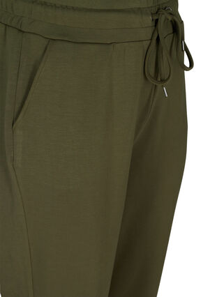 Pantalon de jogging avec poches et cordon de serrage, Ivy Green, Packshot image number 2