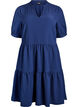 Korte A-lijn jurk, Blauw, Packshot image number 0