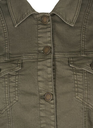 Veste en jean courte et colorée, Tarmac, Packshot image number 2