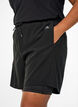 Trainingshort met binnenbroek en telefoonzakje, Zwart, Model image number 3