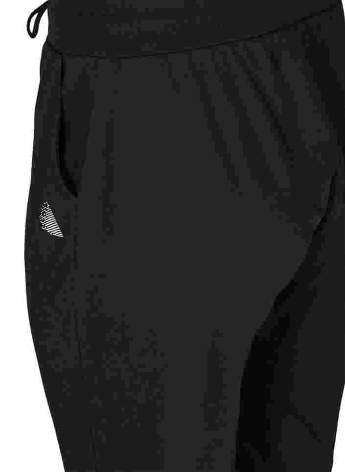Pantalon de sport ample avec des poches, Black, Packshot image number 3