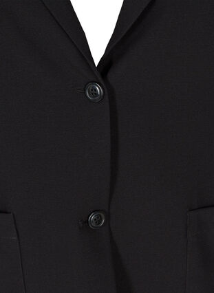 Blazer avec poches et boutons, Black, Packshot image number 2