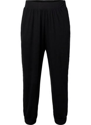 Pantalon de survêtement avec poches, Black, Packshot image number 0