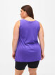 Top avec forme en A et col rond, Ultra Violet, Model image number 1