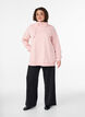 Sweatshirt met hoge kraag en zakken, Rood, Model image number 1