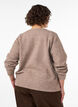 Cardigan avec liens &agrave; nouer, Beige, Model image number 2