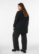 Lange gebreide blouse met balknopen, Grijs, Model image number 2