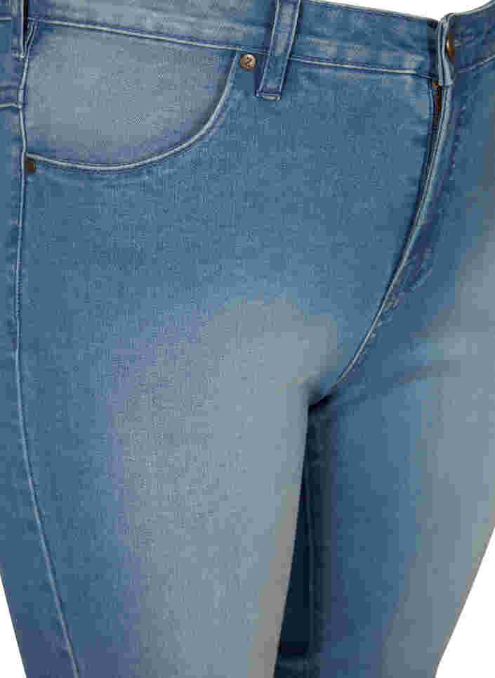 Jean coupe slim Emily capri, Light blue denim, Packshot image number 2