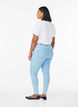 Jean Amy taille haute coupe super slim, Bleu Clair, Model image number 1