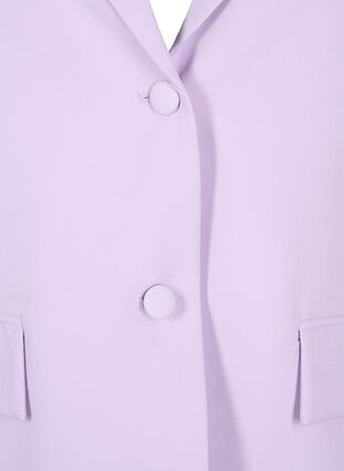 Blazer avec fermeture à boutons et poches, Orchid Bloom, Packshot image number 2