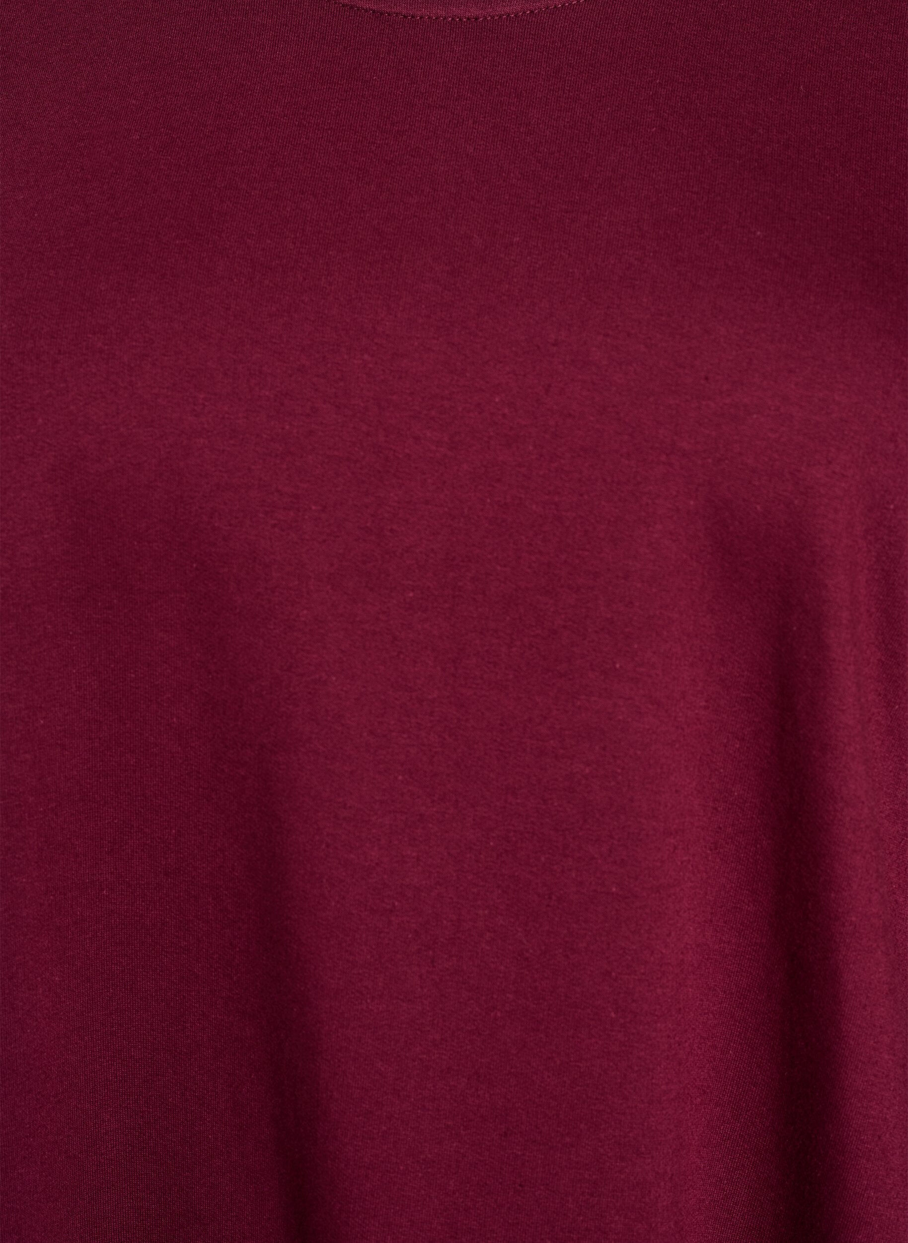 ZizziBallonjurk met zakken, Donker Bordeaux, Packshot image number 2