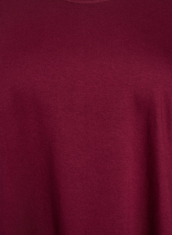 Robe ballon avec poches, Bordeaux foncé, Packshot image number 2