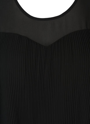 Top plissé, Black, Packshot image number 2