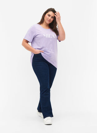 FLASH – T-shirt imprimé, Lavender, Model image number 2